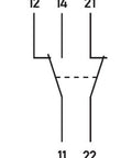 Auxiliary/Trip Signal Contact, 1CO, for RCCB 125A