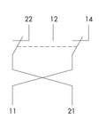 Auxiliary/Trip Signal Contact, 1CO, for RCCB 125A