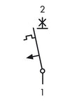 Miniature Circuit Breaker (MCB) DC-B20/1, 40° C, 10kA