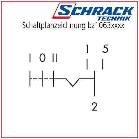 Comutator alternativ modular 1-0-2, 2p, 16A
