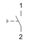 Buton de comandă modular, 16A, 1ND