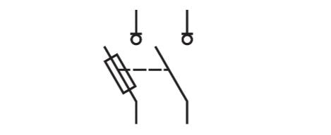 Separator de sarcină pt. portfuzibile D0 TYTAN-II 1p+N, 63A