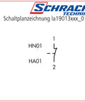Contact auxiliar HN01 1NI