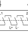 Contactor, 6pole, 30A DC-1, 1000VDC, 230VAC
