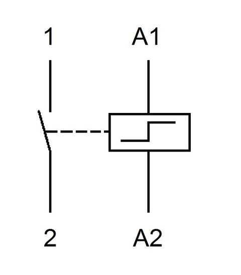 Remote switch, series Amparo, 1 NO, 24VAC