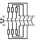 Contactor sarcini capacitive 33,3 kVAr, 1 ND, 230Vca