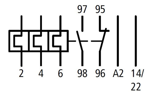 Releu termic ALEA II 1,6 - 2,4A
