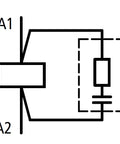 Modul deparazitare RC pentru contactor mărime 0, 110-240Vca