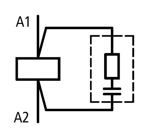 Modul deparazitare RC pentru contactor mărime 0, 110-240Vca