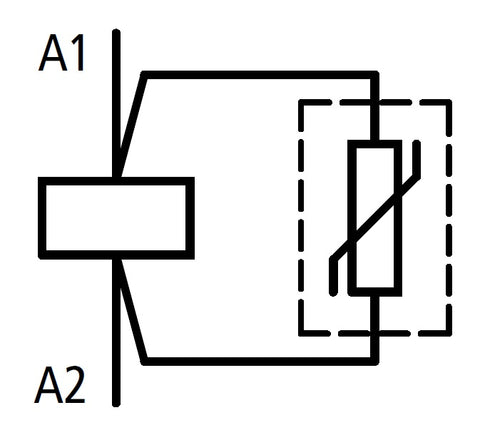 Modul varistor pentru contactoare mărime 0, 24-48Vca