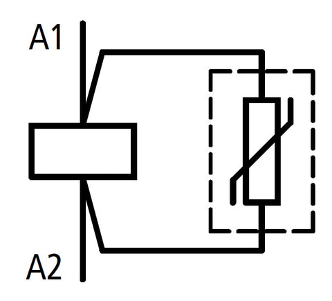 Modul varistor pentru contactoare mărime 0, 130-240Vca
