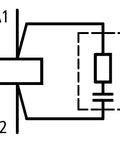 Modul deparazitare RC pentru contactor mărime 1, 110-240Vca