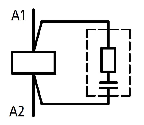 Modul deparazitare RC pt. contactor mărime 2-3, 110-240Vca