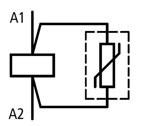 Modul varistor pentru contactor mărime 2-3, 130-240Vca