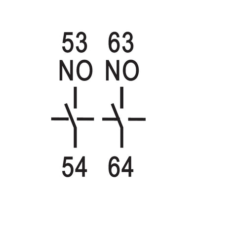 Contact aux. frontal pt. CUBICO Clasic/High/Grand, 2ND