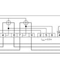 Contor digital de kWh 3f, 80A direct, MID, 2 tarife, M-Bus