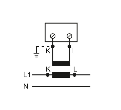 Ampermetru f. scală 96*96mm pt. trafo de curent X/5A