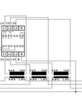 Contor digital kWh 1A/5A(6A),3f,2 tarife, MID cerere,M-BUS