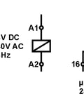 Releu temporizat la anclansare 1CC, 24VAC/DC, 230VAC,1CO,5A