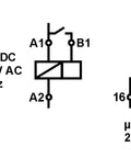 Releu temporizat la declanşare, 24VAC/DC + 230VAC,1CO,5A