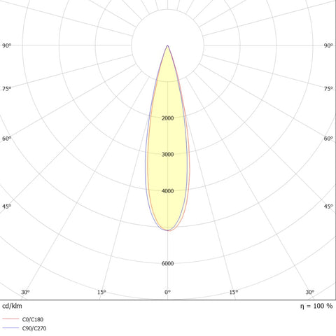 ENEA 46 WL UNO 6W 930 510lm 24° negru