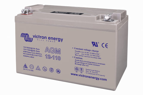 Victron Energy AGM Deep Cycle Battery 12V 110Ah