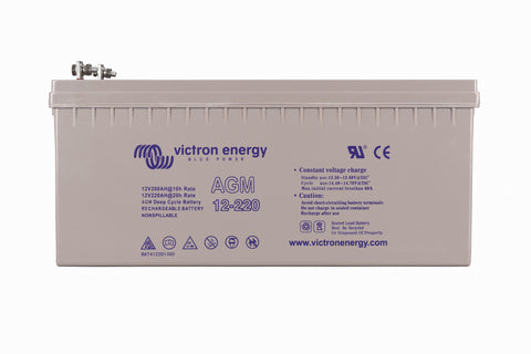 Victron Energy AGM Deep Cycle Battery (M8) 12V 220Ah