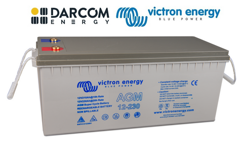 Victron Energy AGM Super Cycle Battery 12V 230Ah (M8)