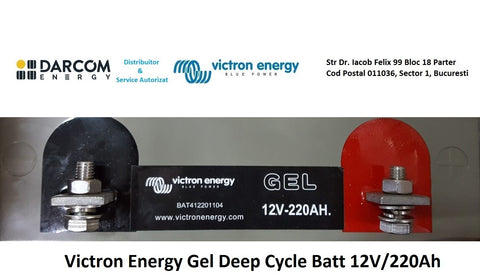 Victron Energy Gel Deep Cycle Battery 12V 220Ah