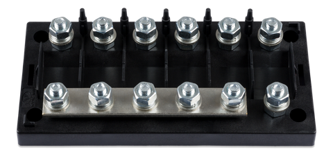 Victron Energy Six-way fuse holder for Mega-fuse with busbar (250A)